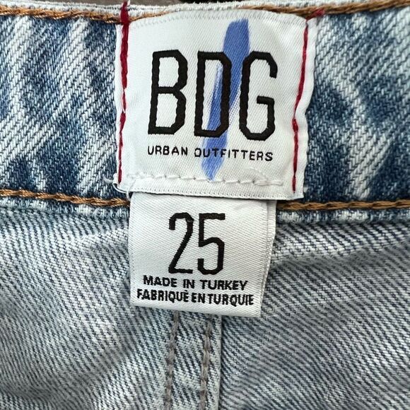 Urban Outfitters BDG Wilco Destroyed High-Waisted Cropped Flare Jeans sz 25 - Picture 12 of 16